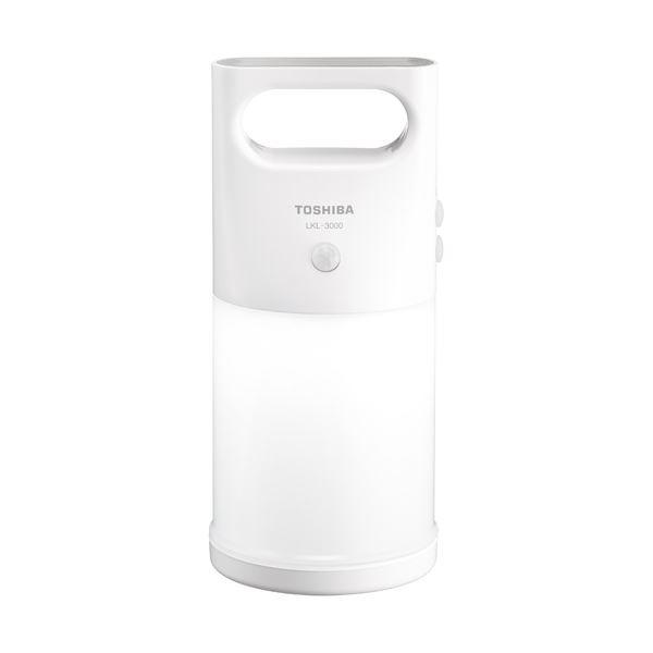 （まとめ）東芝 探知機付き添い人LED提燈 LKL-3000（W）（×2仕かける）