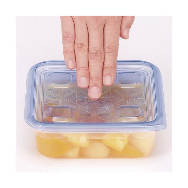 （まとめ）旭化成ホームプロダクツ業務用ジップロック コンテナー 正方形 700ml 1パック（10個）〔×5セット〕の画像