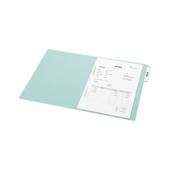 （まとめ）コクヨ 1/3カットフォルダー（カラー）A4 第3見出し 青 A4-3F-3B 1セット（10冊）〔×10セット〕の画像
