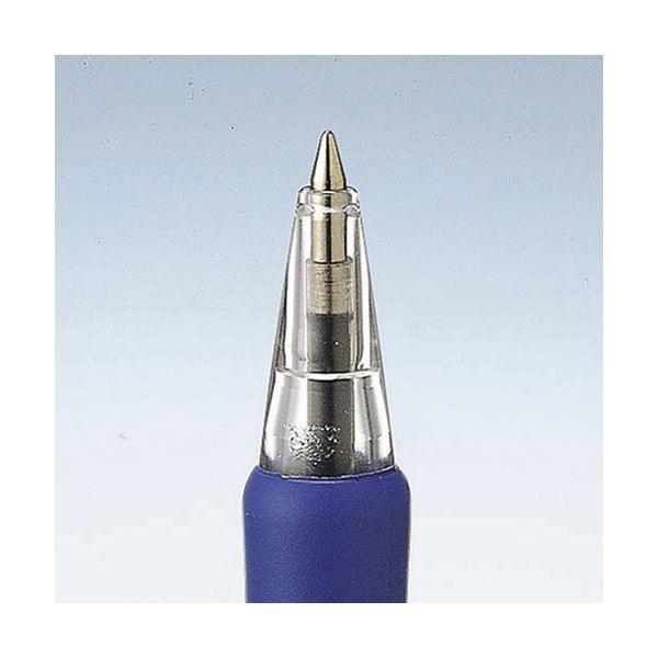 （まとめ）コクヨ 再生樹脂ボールペン（パワーフィット）0.7mm 青 PR-100B 1セット（10本）〔×10セット〕_1