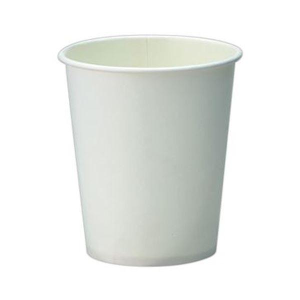 （まとめ）TANOSEE 紙コップ ホワイト205ml（7オンス）1パック（80個）〔×20セット〕