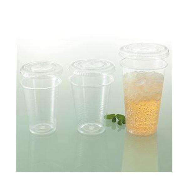 （まとめ）TANOSEE PETカップ フタ270ml用 1パック（100枚）〔×20セット〕の画像