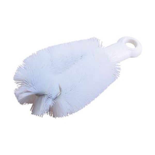 （まとめ）TRUSCO タワシブラシショートタイプ HACCP対応 ホワイト TTB-M-W 1個〔×10セット〕