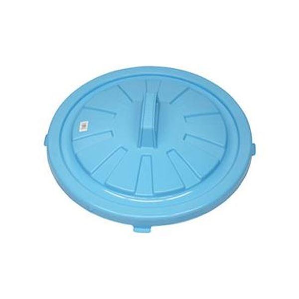 （まとめ）TRUSCO エコペール丸型45L用フタ RBK-45F 1個（本体別売）〔×10セット〕