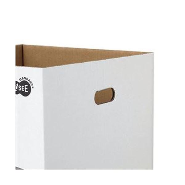 （まとめ）TANOSEE ダンボールゴミ箱 45L 1セット（3枚）〔×10セット〕_1