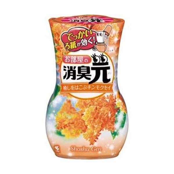 （まとめ）小林製薬 お部屋の消臭元癒しをはこぶキンモクセイ 400ml 1セット（3個）〔×10セット〕