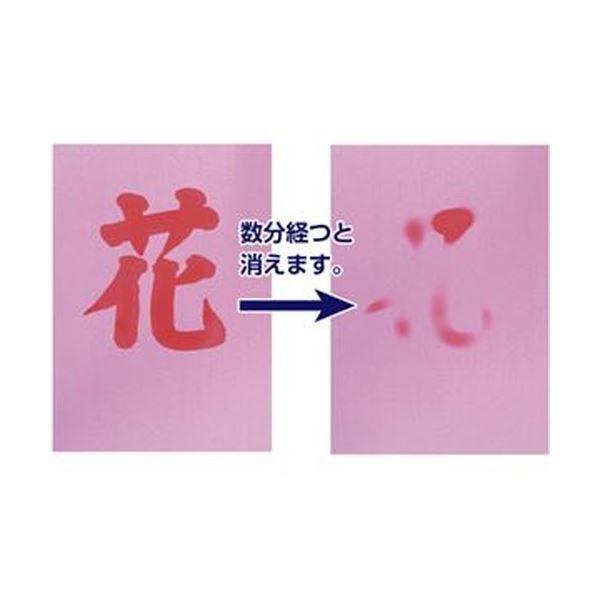 （まとめ）長門屋商店 何度も書ける水筆紙半紙判（240×335mm）赤発色 ナ-SH22 1パック（20枚）〔×5セット〕_1