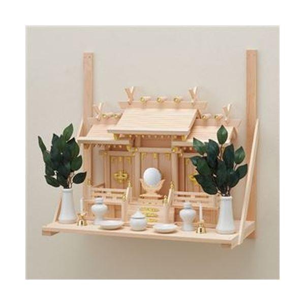 （まとめ）フィットポスト 神具セット 1セット〔×5セット〕