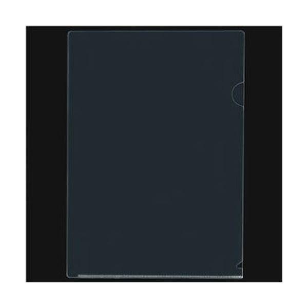 （まとめ）TANOSEE 高透明クリアホルダーA4 0.2mm 1パック（100枚）〔×5セット〕の画像