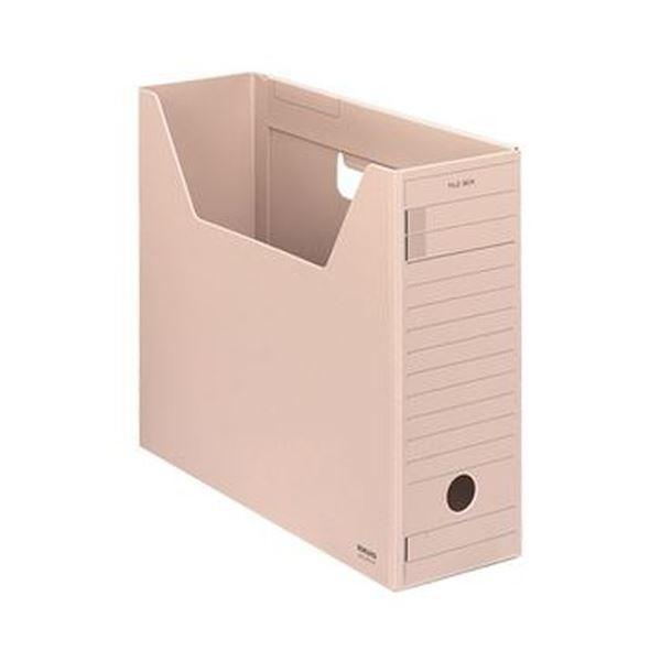 （まとめ）コクヨ ファイルボックス-FS（Hタイプ）A4ヨコ 背幅102mm ピンク A4-LFH-P 1セット（5冊）〔×3セット〕