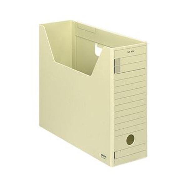 （まとめ）コクヨ ファイルボックス-FS（Hタイプ）A4ヨコ 背幅102mm 黄 A4-LFH-Y 1セット（5冊）〔×3セット〕