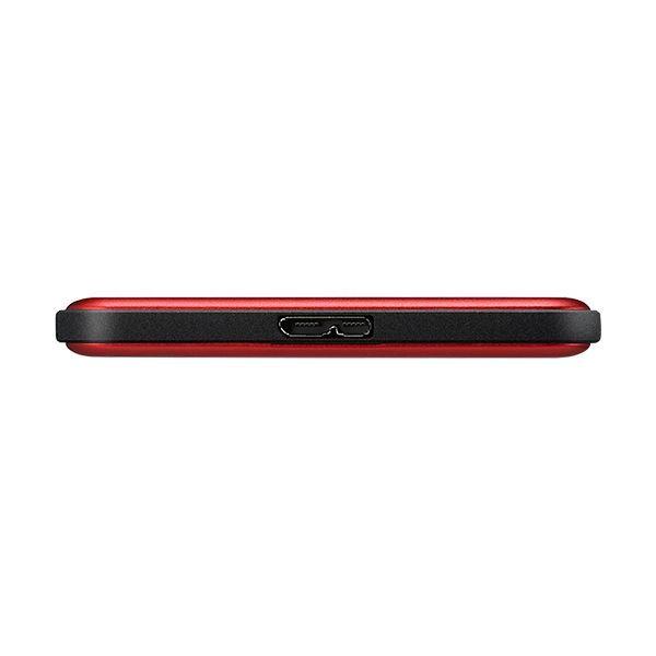 バッファロー MiniStationUSB3.1（Gen1）対応 アルミ素材＆薄型ポータブルHDD 1TB レッド HD-PUS1.0U3-RDD 1台_2