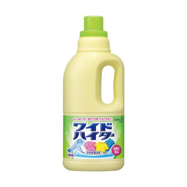 （まとめ）花王 ワイドハイター 本体 中 1L 1本 〔×30セット〕