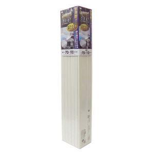 〔6個セット〕 風呂ふた 風呂フタ 70cm×110cm用 薄型 折りたたみ式 フラット形 コンパクト 裏面防滑加工 SGマーク認定 浴室