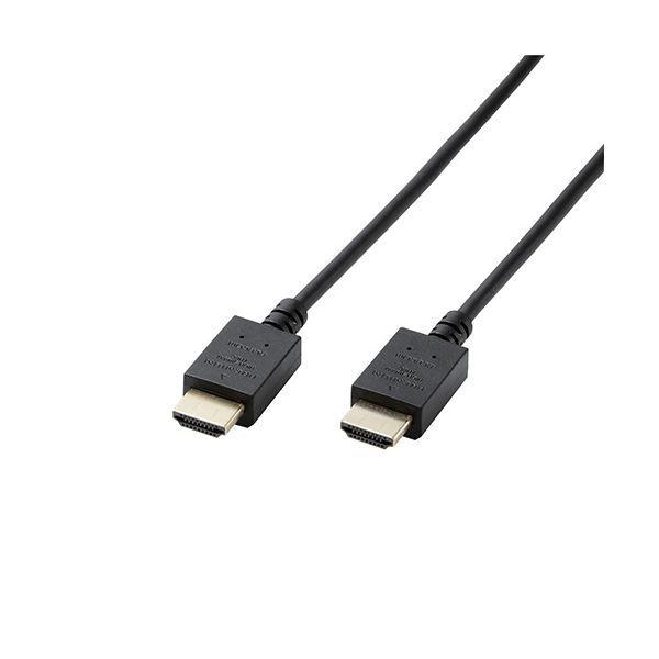 〔5個セット〕 エレコム HDMIケーブル/Premium/スリム/2.0m/ブラック CAC-HDPS20BKX5