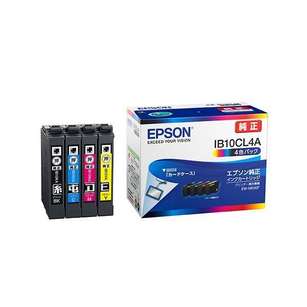 チ*カ様 【まとめ売り】エプソン純正　￼EPSON IB10CL4Aインクカート まとめ) 〔純正品〕 EPSON(エプソン) IB10CL4A インクパック 4色