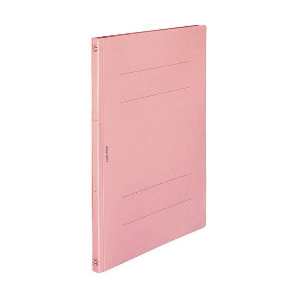 (まとめ) ライオン事務器 フラットファイル(環境)樹脂押え具 A3タテ 150枚収容 背幅18mm ピンク A-596KA3S 1冊 〔×30セット〕