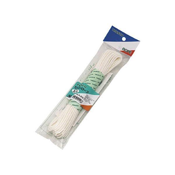 (まとめ) TRUSCO ビニロン索条 3mm×10m 袋入 R-310 1巻 〔×20仕掛ける〕 物干し竿、ロープ-洗濯用品-キッチン、日用品、文具