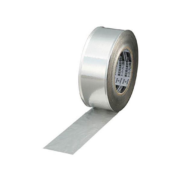 (まとめ) TRUSCO スーパーアルミ箔粘着テープ 幅50mm×長さ50m ツヤあり TRAT50-1 1巻 〔×3セット〕