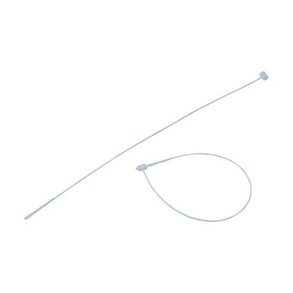 (まとめ) TRUSCO タグ付け用ループ 180mm ナチュラル TTF-180-NR 1袋(100本) 〔×30セット〕