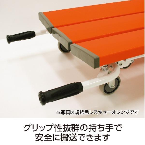 レスキューベンチ ブルー 折りたたみ式 担架 テラモト 組立式 : SHOP