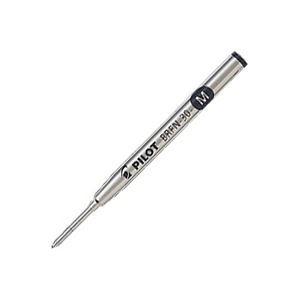 （まとめ）パイロット 油性ボールペン 替芯 中字 1.0mm ブラック BRFN-30M-B 1セット(10本)〔×3セット〕