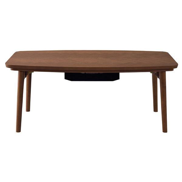 こたつ 約幅90×奥行50×高さ36cm ブラウン コタツテーブル 完成品