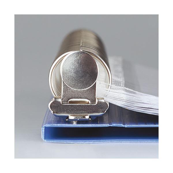 (まとめ）コクヨクリヤーブック（Glassele） 替紙式 A4タテ 30穴 15ポケット付属 背幅26mm コーラルピンク ラ-GL720P1冊〔×10セット〕の画像