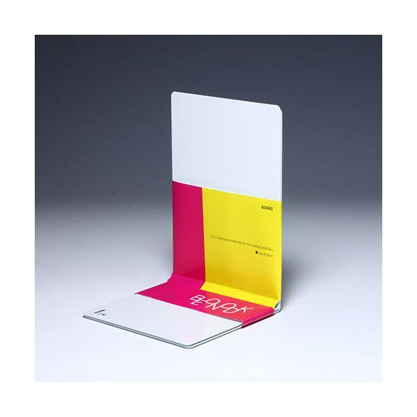 ソニック SONiC ブックエンド L型 大 1組 白 DA-318-W : SHOPイーアス