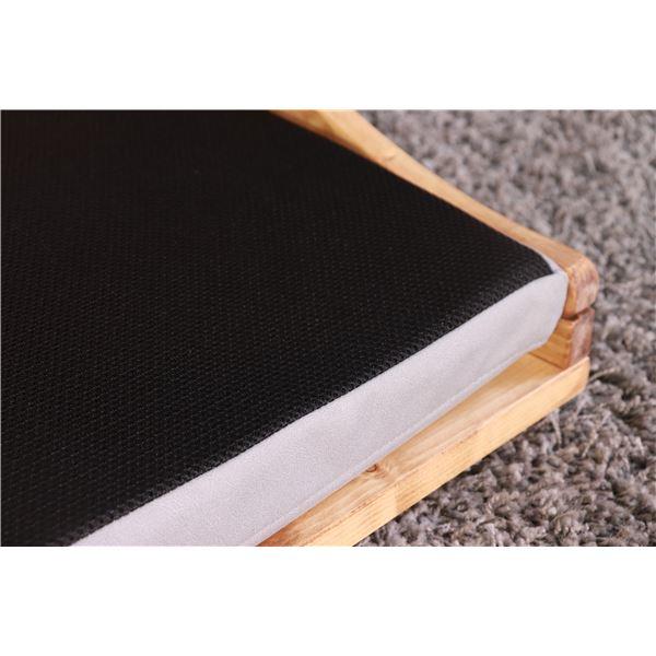 ペットベッド M 約幅67.5cm ライトブラウン 木製 ペット用品 ペットグッズ 犬用品 猫用品 組立品の画像
