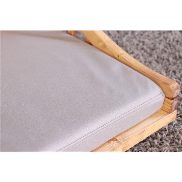 ペットベッド M 約幅67.5cm ライトブラウン 木製 ペット用品 ペットグッズ 犬用品 猫用品 組立品の画像