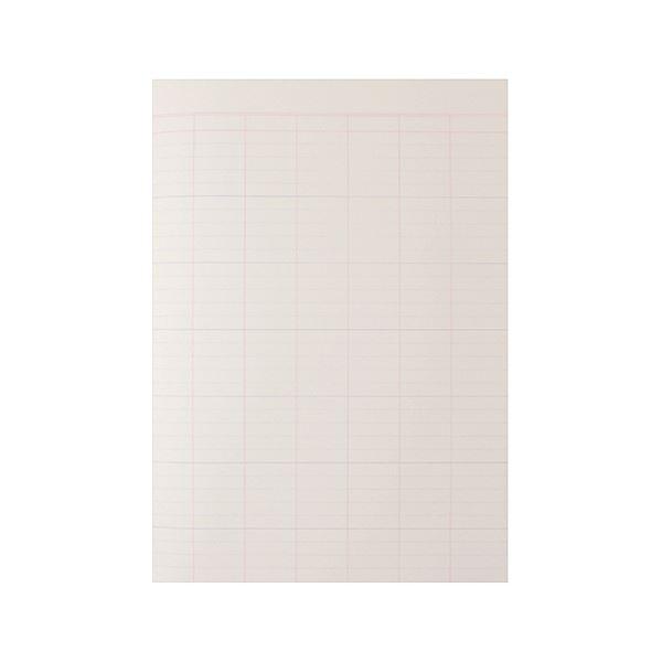 ライフ 統計ノートB5タテ 6.6mm×33行×7列 40枚 N109 1セット（10冊）の画像