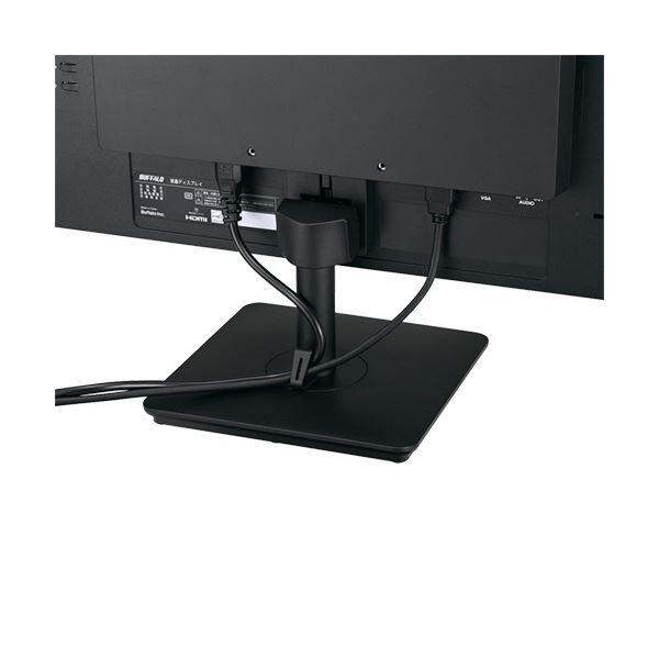 バッファロー液晶ディスプレイ21.5型ワイド スピーカー内蔵 ブラック