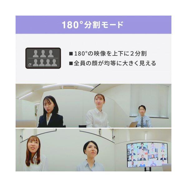 サンワサプライスピーカー内蔵360度Webカメラ CMS-V71BK 1台_4