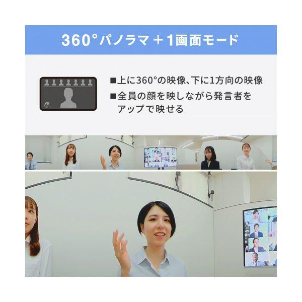 サンワサプライスピーカー内蔵360度Webカメラ CMS-V71BK 1台_5