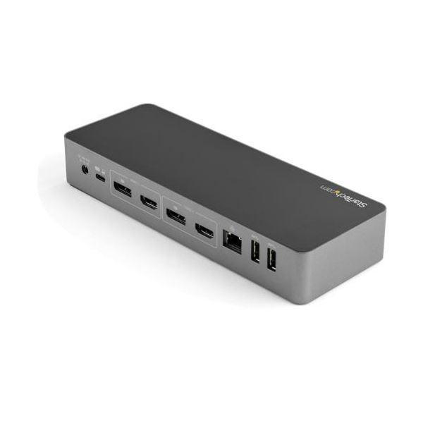 StarTech.com ドッキングステーション USB Type-C／Type-A対応 ブラック＆スペースグレーDK30C2DPEP 1台_2