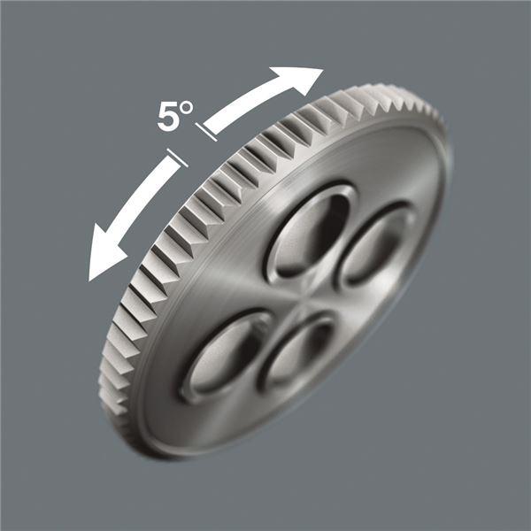 WERA ヴェラ 差込角3/8DR 43点組 ZYKLOP ソケットレンチ セット 003594 工具 ツール DIY 作業工具 道具 レンチ_5