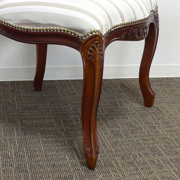 マルシェチェアー肘付 完成品〔代引不可〕