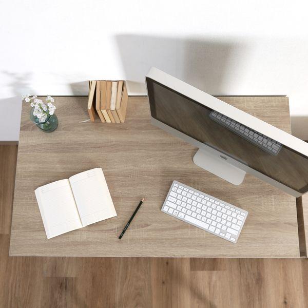 デスク2点セット ホワイトオーク 組立品 : SHOPイーアスYahoo!店