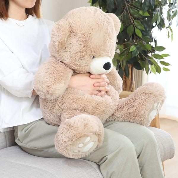 ぬいぐるみ くま 約50cm BE ベージュ : SHOPイーアスYahoo!店 - 通販