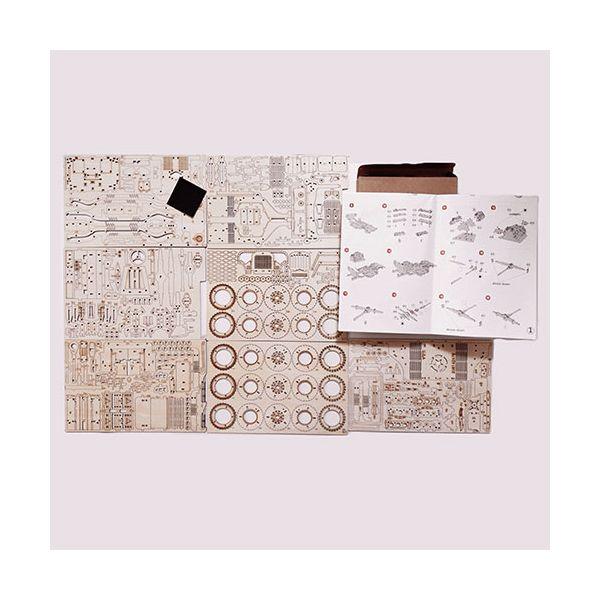 キヨラカ 組み立て式 オフロードジープ 工具・接着剤不要 インテリア OR-J01の画像