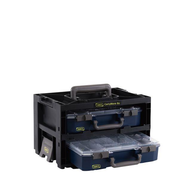 RAACO ラーコ 2段ハンディボックスセット パーツケース 2個付 積載量25kg 146418_1
