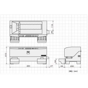 バリューコインカウンター/硬貨計算機 〔VCCS-2000〕 大容量ホッパー 高速計数〔代引不可〕