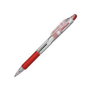 （まとめ）ジムノック ボール径0.5mm 赤 100本