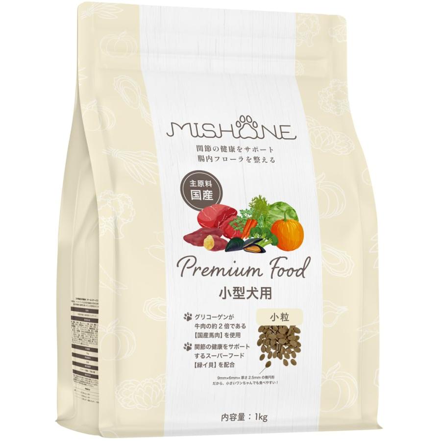 ミシュワン MISHONE ドッグフード 小型犬用 全年齢対応 主原料 国産 無