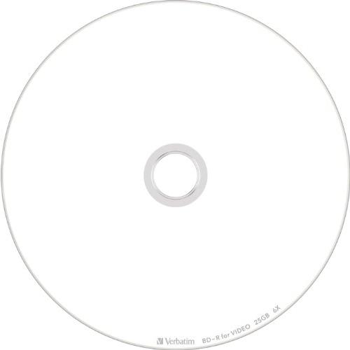 ?バーベイタム(Verbatim) Verbatim バーベイタム 1回録画用 ブルーレイディスク BD-R 25GB 50枚 ホワイトプリンタブル 片面1層 1-6倍速 VBR130RP50V4 |  | 02