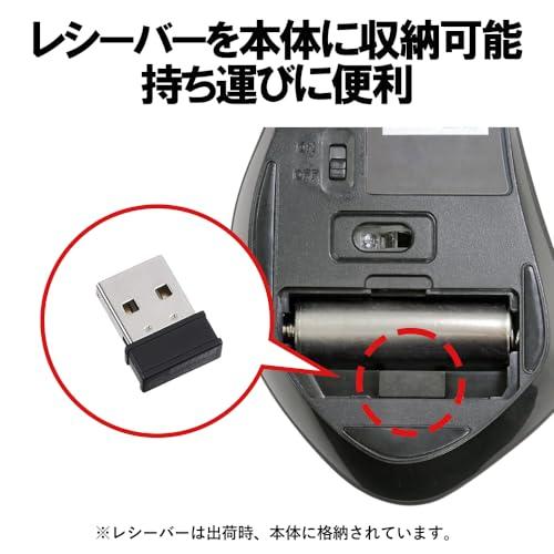 バッファロー マウス 無線 ワイヤレス 静音 5ボタン 【戻る/進むボタン搭載】dpi切替 BlueLED パープル BSMBW325PU |  | 02