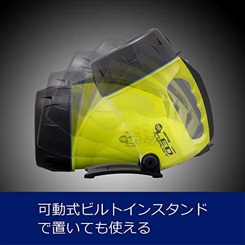 GENTOS(ジェントス) LED 懐中電灯 【明るさ450ルーメン/実用点灯23時間/最大照射距離487m】 置いても使える 単1形電池4本使用 ザ・LED LK-214D ANSI |  | 02
