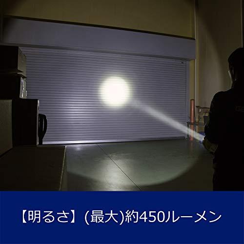 GENTOS(ジェントス) LED 懐中電灯 【明るさ450ルーメン/実用点灯23時間/最大照射距離487m】 置いても使える 単1形電池4本使用 ザ・LED LK-214D ANSI |  | 04