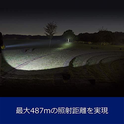 GENTOS(ジェントス) LED 懐中電灯 【明るさ450ルーメン/実用点灯23時間/最大照射距離487m】 置いても使える 単1形電池4本使用 ザ・LED LK-214D ANSI |  | 06